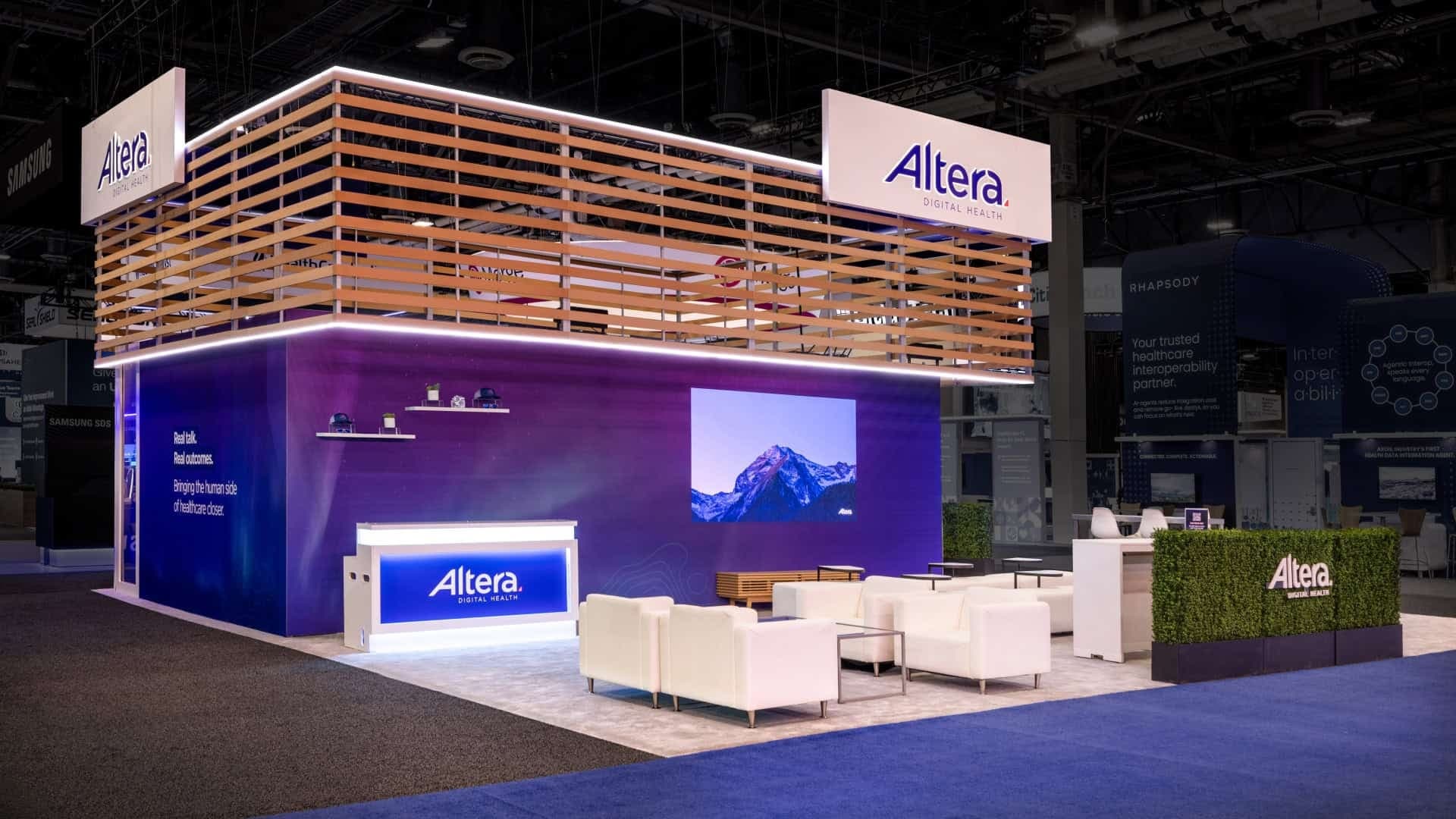 Altera Digital Health Booth at HIMSS 2026